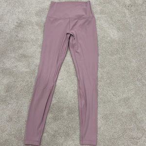 Lululemon Align Pants 28” in Pink Taupe, Size 6